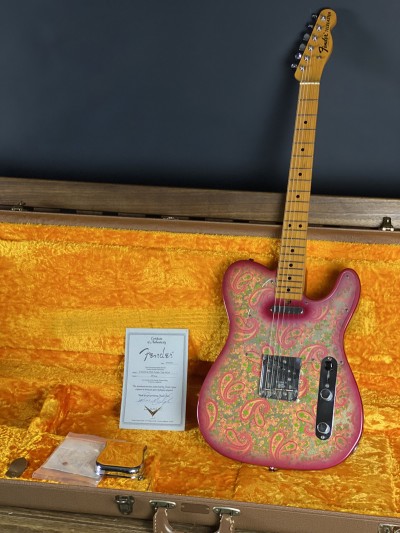 Fender Masterbuilt Dennis Galuszka 69 Telecaster Pink Paisley